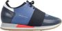 Philippe Model Sneakers in marineblauw en lavendelblauw leer Blauw Dames - Thumbnail 1