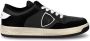 Philippe Model Lyon Duurzame Sneaker voor Heren Zwart Heren - Thumbnail 3