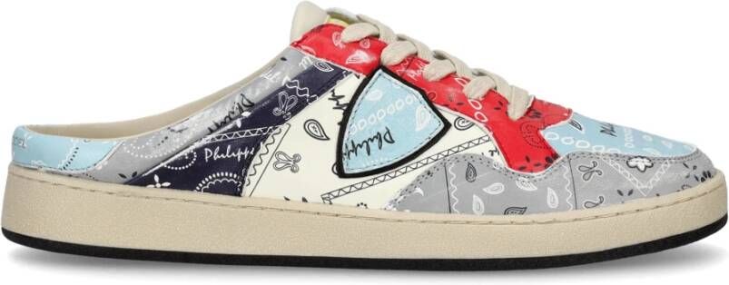 Philippe Model Marais Low Sneaker Surf-geïnspireerde Streetwear Collectie Meerkleurig Heren