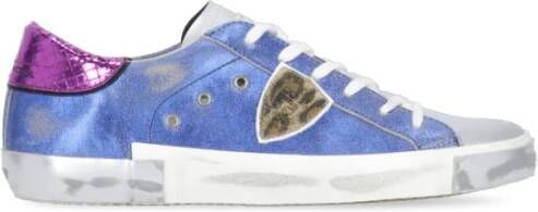 Philippe Model Casual Suède Lage Sneakers Multicolor Dames