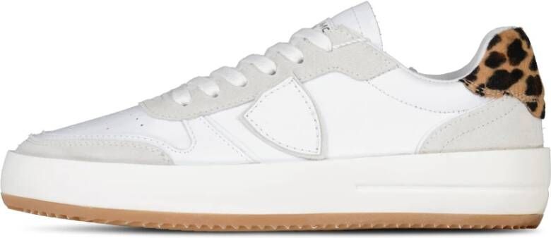 Philippe Model Sneakers met dierenprint White Dames