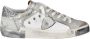 Philippe Model Sneakers met glitter en dierenprint Gray Dames - Thumbnail 3