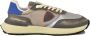 Philippe Model Groene Stoffen Atletische Sneakers Metallic Effect - Thumbnail 3