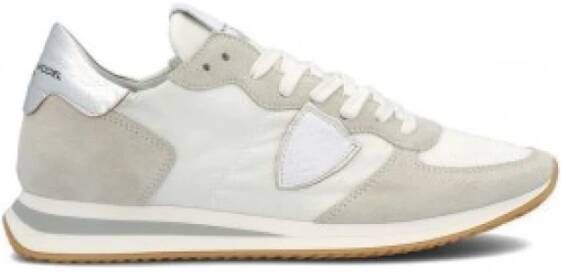 Philippe Model Witte Sneakers voor Mannen en Vrouwen White Heren