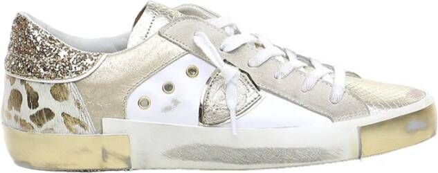 Philippe Model Gouden Uur Prsx Lage Sneakers White Dames