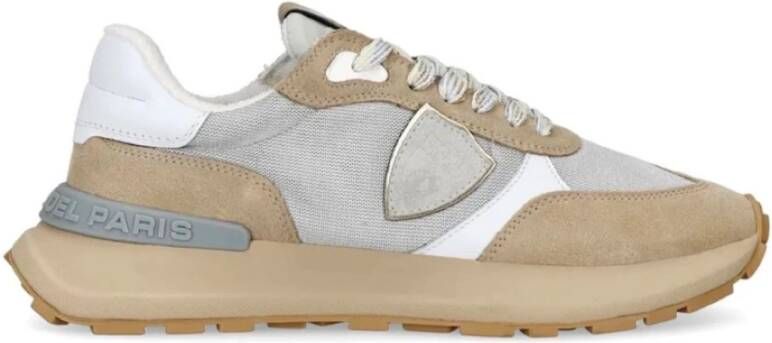 Philippe Model Glamoureuze Antibes Sneaker Beige Dames