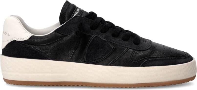 Philippe Model Sneakers Nice Tennis Black Heren