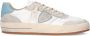 Philippe Model Vintage Basketbal Geïnspireerde Sneakers Wit Lichtblauw White Heren - Thumbnail 1
