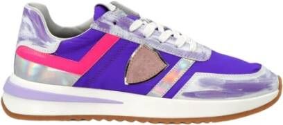 Philippe Model Paarse Tropez 2.1 Hardloopschoenen Vrouwen Multicolor Dames