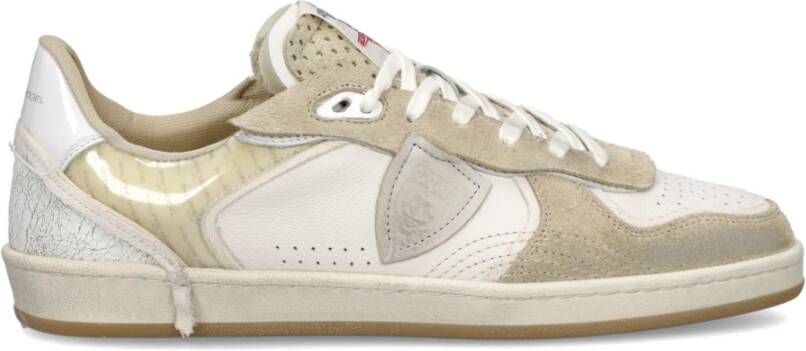 Philippe Model Multicolor Leren Sneakers A del Teen Sluiting - Foto 2