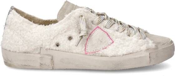 Philippe Model Sneakers Prsx Tennis Women Milk Silver White Dames