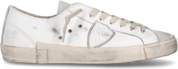 Philippe Model Witte Sneakers voor Heren White Heren