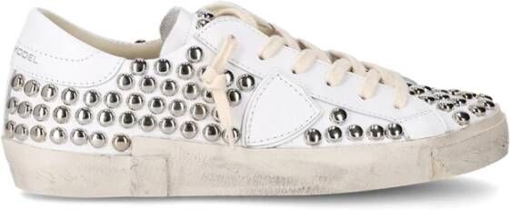 Philippe Model Low-Top Sneakers PRSX LOW GOUJONS WEISSER SNEAKER in wit