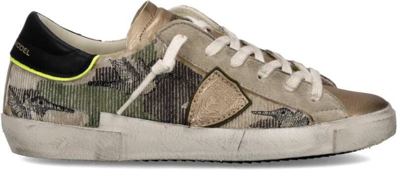 Philippe Model PRSX low camou colibri Beige
