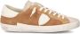 Philippe Model Lage suède sneakers met schild spoiler Brown Heren - Thumbnail 1