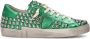 Philippe Model Studded Leather Urban Sneakers Green Dames - Thumbnail 3
