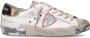 Philippe Model Urban Sporty-Chic Sneakers Wit Roze White Dames - Thumbnail 1