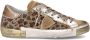 Philippe Model Glinsterende Kristal Leren Sneakers Multicolor Dames - Thumbnail 1