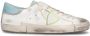 Philippe Model Vintage Skate Sneakers Lichtblauw Grijs Multicolor Heren - Thumbnail 6