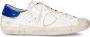 Philippe Model Witte Vetersneakers met Distressed Finish White Heren - Thumbnail 3