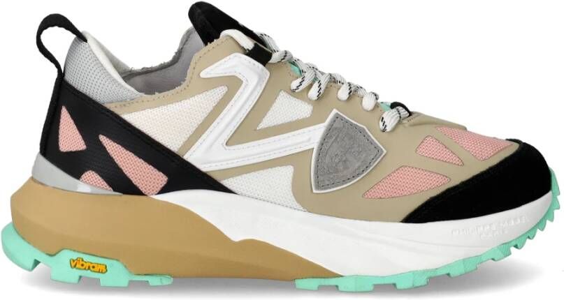 Philippe Model Roze Sneakers Regular Fit Geschikt voor Alle Temperaturen Andere Vezels 100% Pink Dames