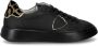 Philippe Model High-Fashion Temple Sneakers Zwart Dames - Thumbnail 7