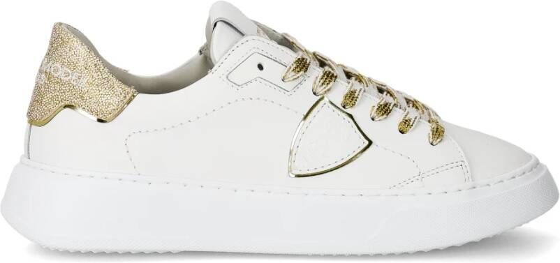 Philippe Model Stijlvolle Sneakers voor Mannen en Vrouwen White Dames