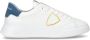 Philippe Model Witte lage sneakers met bovenwerk van kalfsleer White Heren - Thumbnail 7