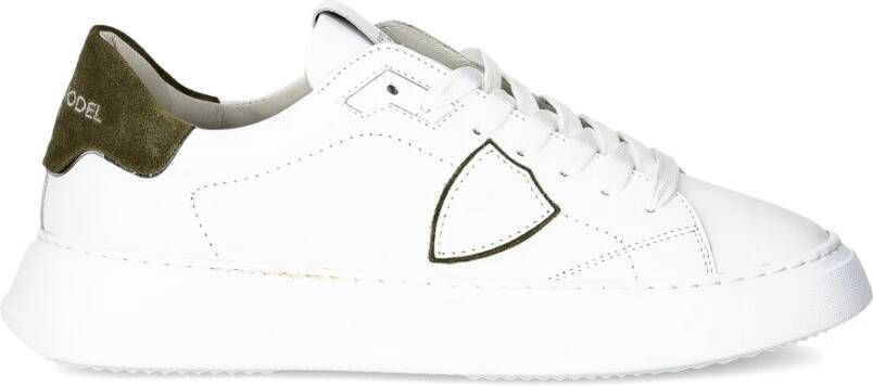 Philippe Model Sneakers Temple Tennis White Heren