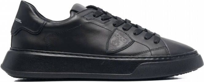 Philippe Model Sneakers Temple Veau Zwart Heren