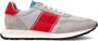 Philippe Model Vintage Hardloopschoenen Grijs Rood Gray Heren - Thumbnail 1