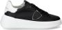 Philippe Model Tres Temple Sneakers: Schone vormen Italiaanse materialen Black Dames - Thumbnail 1
