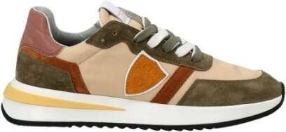 Philippe Model Nylon Suede Sneaker Multicolor Dames