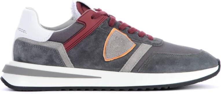 Philippe Model Urban Trainer Tropez 2.1 Anthracite Gray Heren