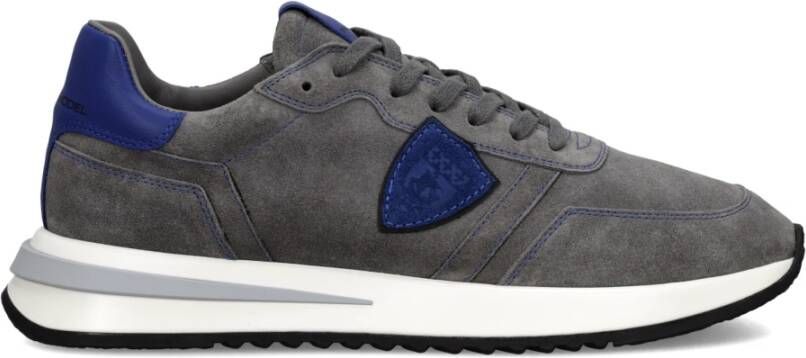 Philippe Model Tropez 2.1 low gris bluette Grijs