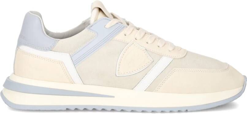 PHILIPPE MODEL Lage Sneakers Heren Tropez 2.1 Low Man Suède Beige
