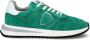 Philippe Model Sneakers 21 Daim Lavish Tyludl04 Groen Heren - Thumbnail 1