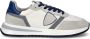 Philippe Model Tropez 2.1 Low Mondial Pop Wit Blauw Sneakers Multicolor Heren - Thumbnail 1