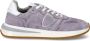 Philippe Model Tropez 2.1 Daim Lave Sneakers Grijs Dames - Thumbnail 1