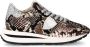 Philippe Model Luxe Streetwear Sneaker met Rock Star Stijl Brown Dames - Thumbnail 1