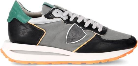 Philippe Model Hoge Sneakers met Designerdetails Black Heren