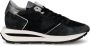 PHILIPPE MODEL Lage Sneakers Dames Tropez Haute Low Woman Maat: 38 Materiaal: Leer Kleur: Zwart - Thumbnail 8