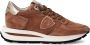 Philippe Model Sneakers Tropez Haute Running Women Bruin Brown Dames - Thumbnail 2
