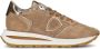 Philippe Model Suède Sneakers Aarde-geïnspireerd Ontwerp Multicolor Dames - Thumbnail 2