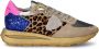 Philippe Model Beige Sneakers met Vintage-geïnspireerd Ontwerp Multicolor Dames - Thumbnail 1
