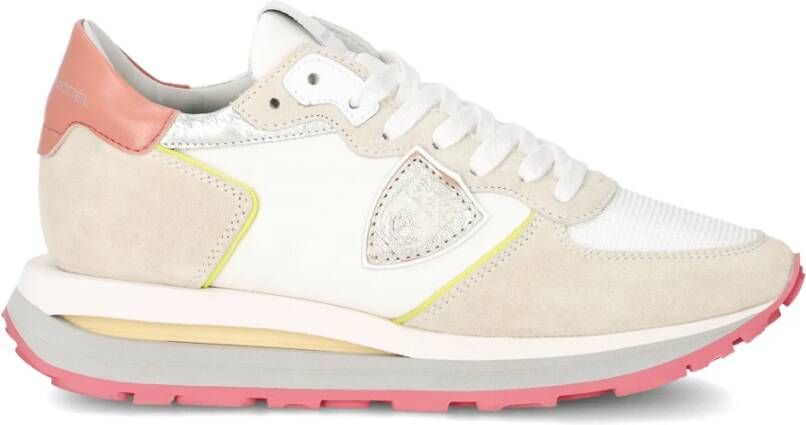 Philippe Model Low-Top Sneakers Tropez Haute Low Woman in poeder roze