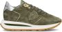 Philippe Model Salie Groene Suède Sneakers Multicolor Dames - Thumbnail 1