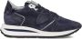 PHILIPPE MODEL Lage Sneakers Dames Tropez Haute Low Woman Maat: 38 Materiaal: Suède Kleur: Blauw - Thumbnail 1