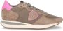 Philippe Model Vintage Trpx Sneakers Beige Fuchsia Beige Dames - Thumbnail 1