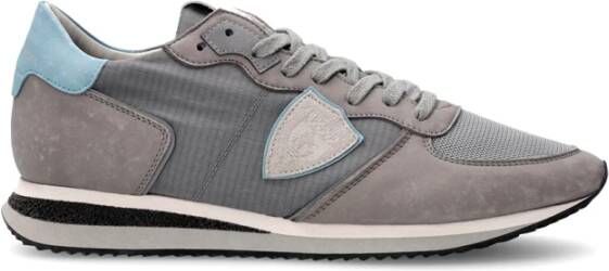 Philippe Model Vintage Trpx Hardloopschoenen Grijs Blauw Multicolor Heren